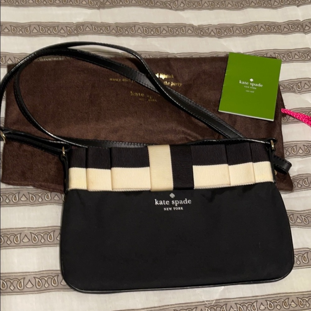 Fabric Kate Spade shoulder bag